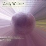 Announcement Design for Artist Talk at Rice
